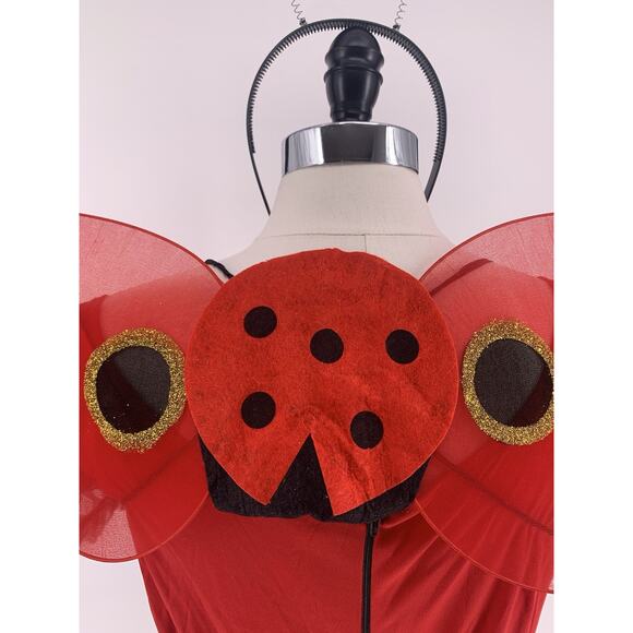 Leg Avenue 3-Piece Lovely Ladybug Adult Halloween Costume Plus Size 3X-4X - Picture 7 of 15